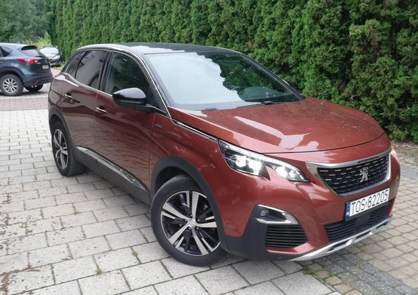 Peugeot 3008 cena 68000 przebieg: 121070, rok produkcji 2018 z Zawichost małe 742